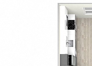 Studio One Bath Floor Plan Studio One Bath Floor Plan at Nightingale, Providence, RI, 02903